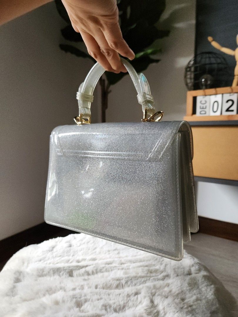 Glitter jelly bag top
