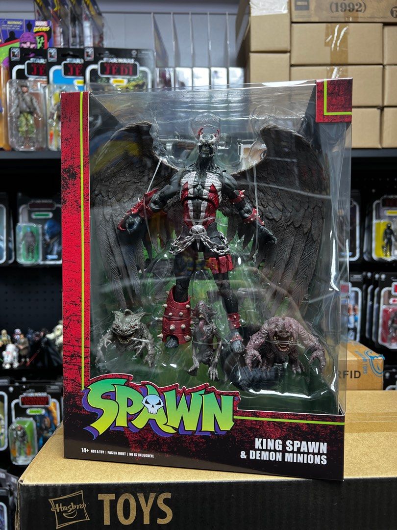 全新現貨 Mcfarlane Toys King Spawn with Demon Minions (Spawn) Deluxe Set 7 ...