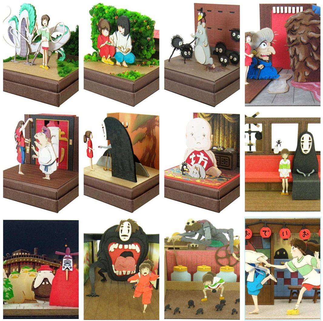 宫崎骏 吉卜力 紀念紙幣 絕版吉卜力【日本電影院限定紀念幣】神隱少女魔法公主貓的報恩