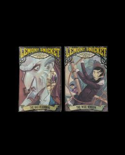 A Series of Unfortunate Events: Bad Beginning (1) + The Wide Window (3) by Snicket Bundle