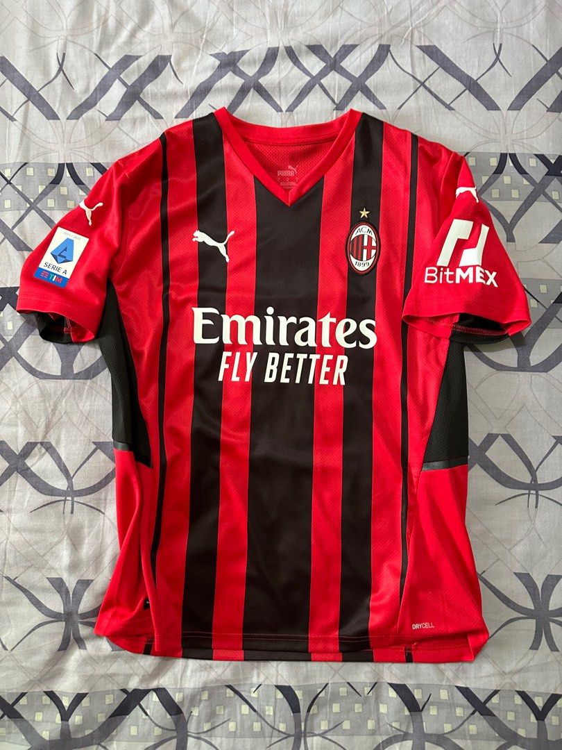 AC MILAN PUMA 2021 22 SANDRO TONALI HOME Jersey