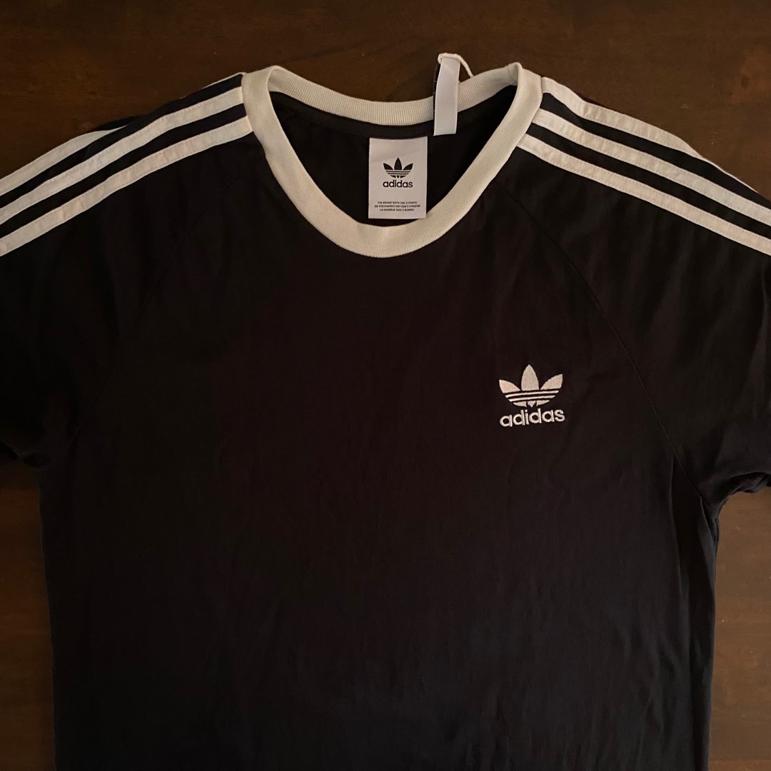 Adidas 3 Stripe Black Shirt Men s Fashion Tops Sets Tshirts Polo Adidas 3 Stripe Black Shirt Men s Fashion Tops Sets Tshirts Polo