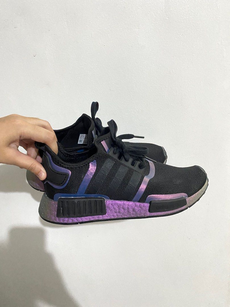 Adidas nmd r1 deals black and purple