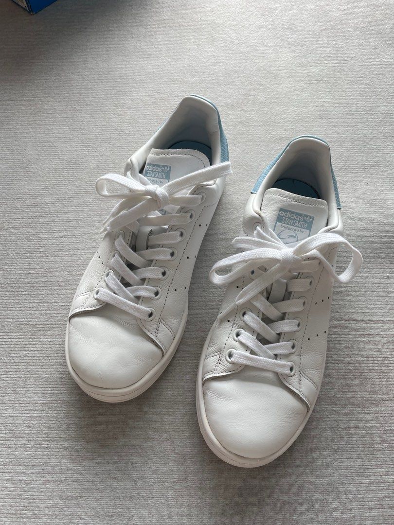 Adidas Stan Smith Originals Women Light Blue US6.5 Women s