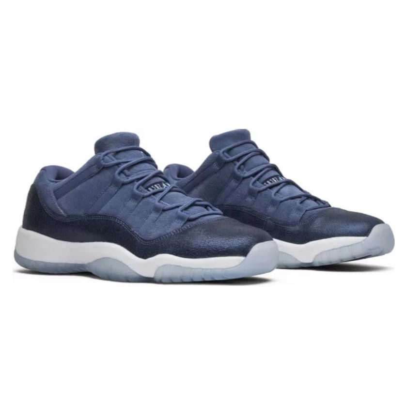 Jordan 11 lows blue top
