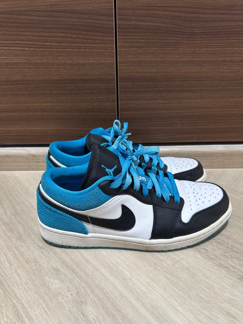 Air jordan deals 1 blue low
