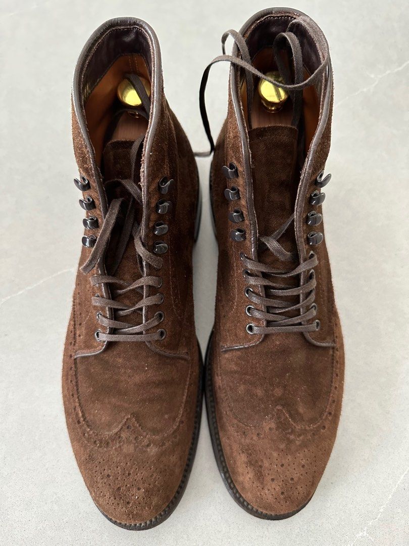 Alden suede hotsell wingtip