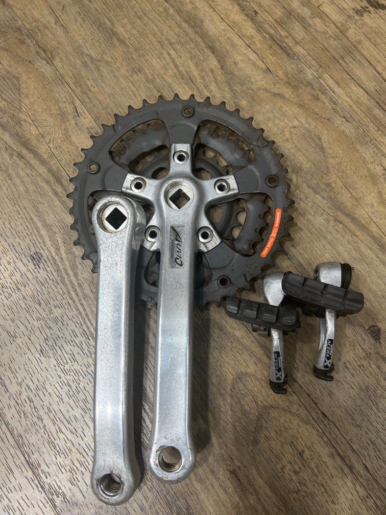 Alivio crankset Acera X cantilever brakes Sports Equipment