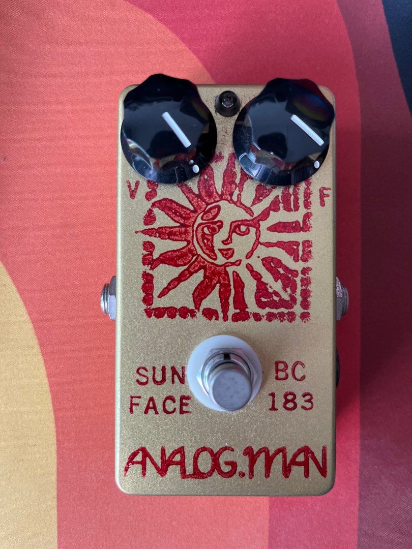 Analogman Sunface Fuzz BC183 DCオプション