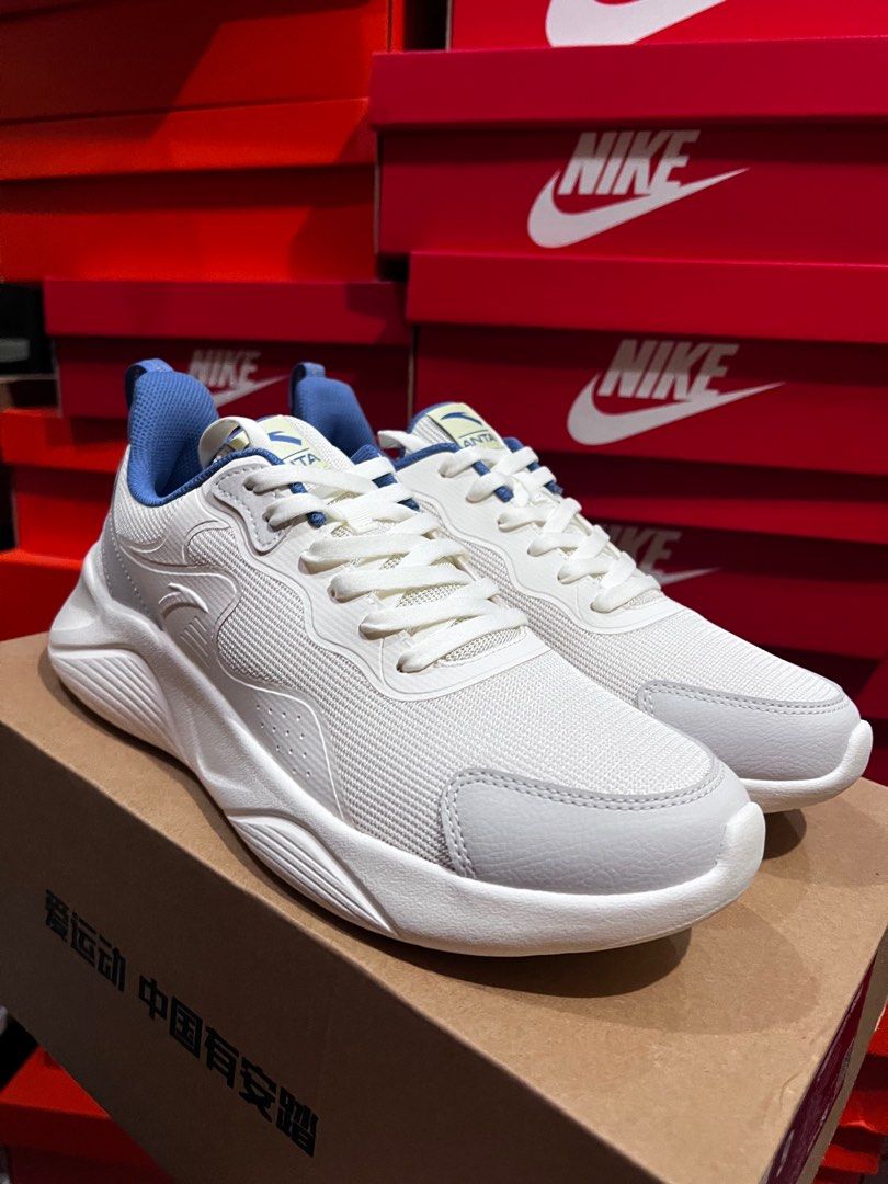 Anta Mens Running Shoes - White, Men's Fashion, Footwear, Sneakers on ...