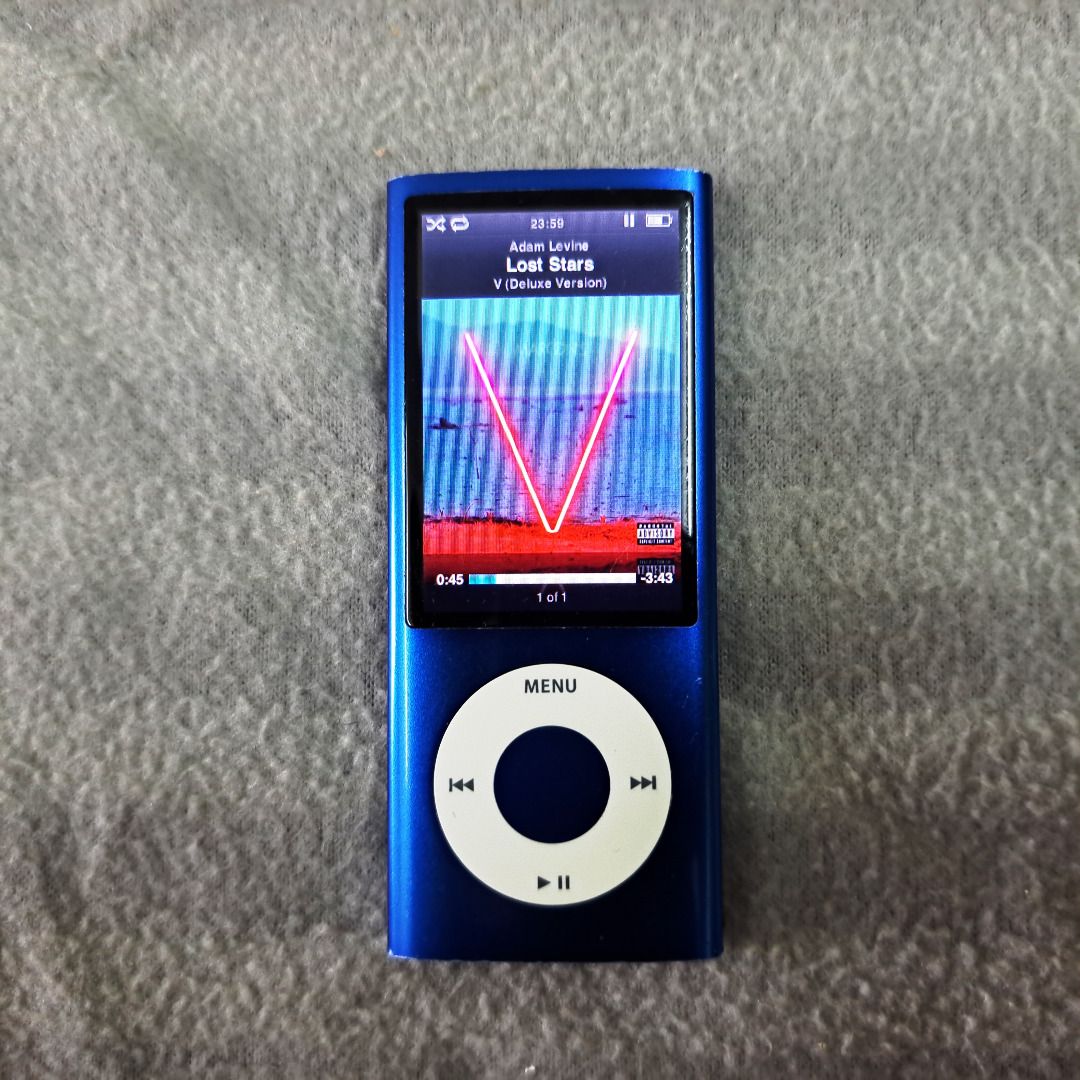 Apple iPod nano 第5世代（8GB）BLUE - ポータブルプレーヤー