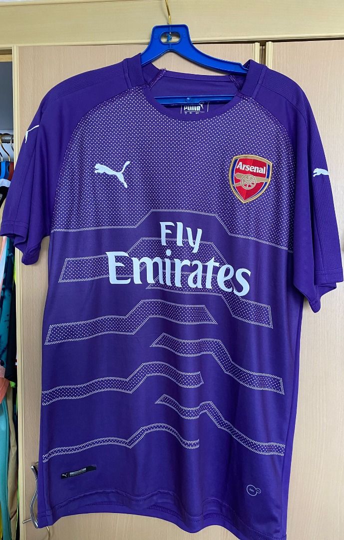 Arsenal goalkeeper kit purple store