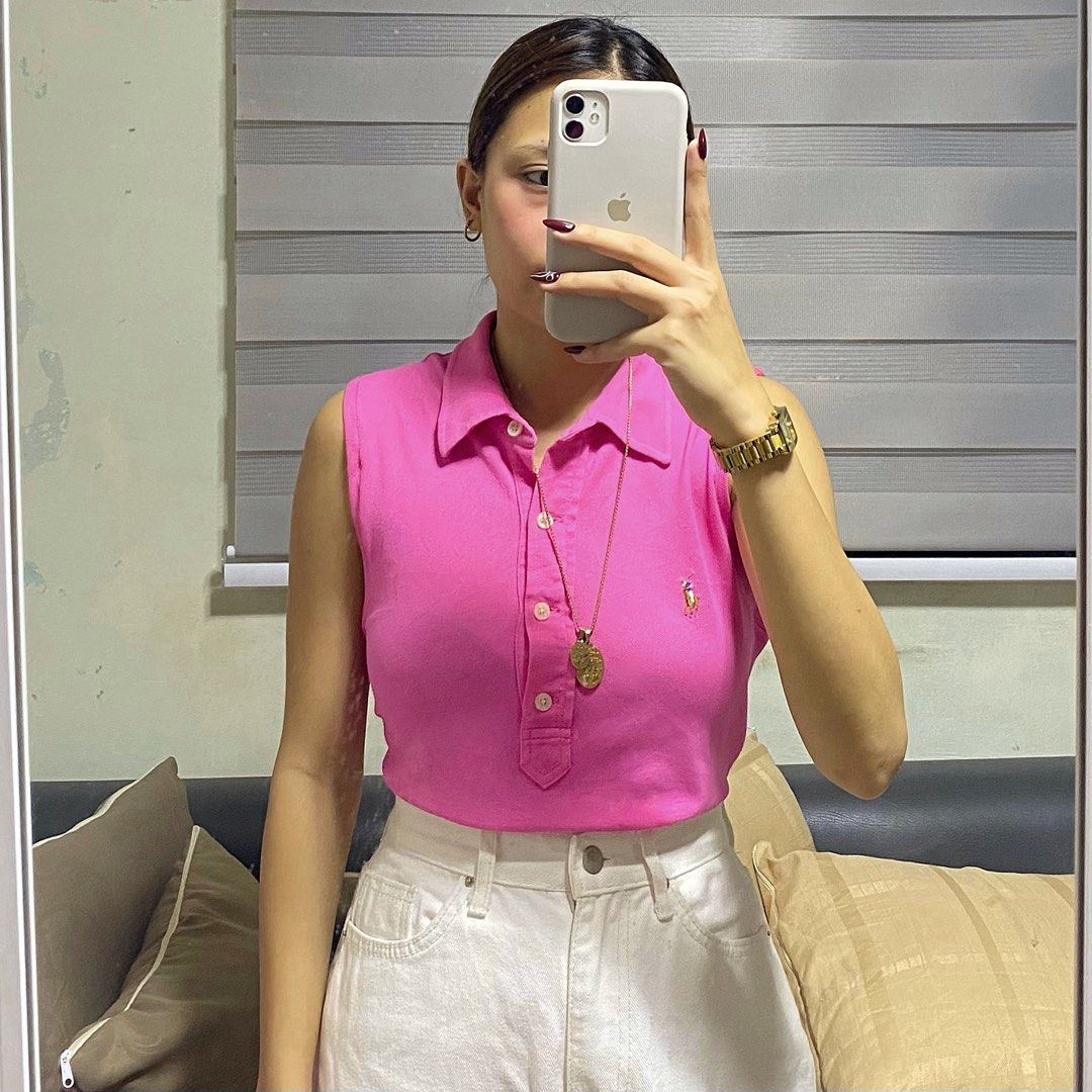 THE PINK LAUREN TOP