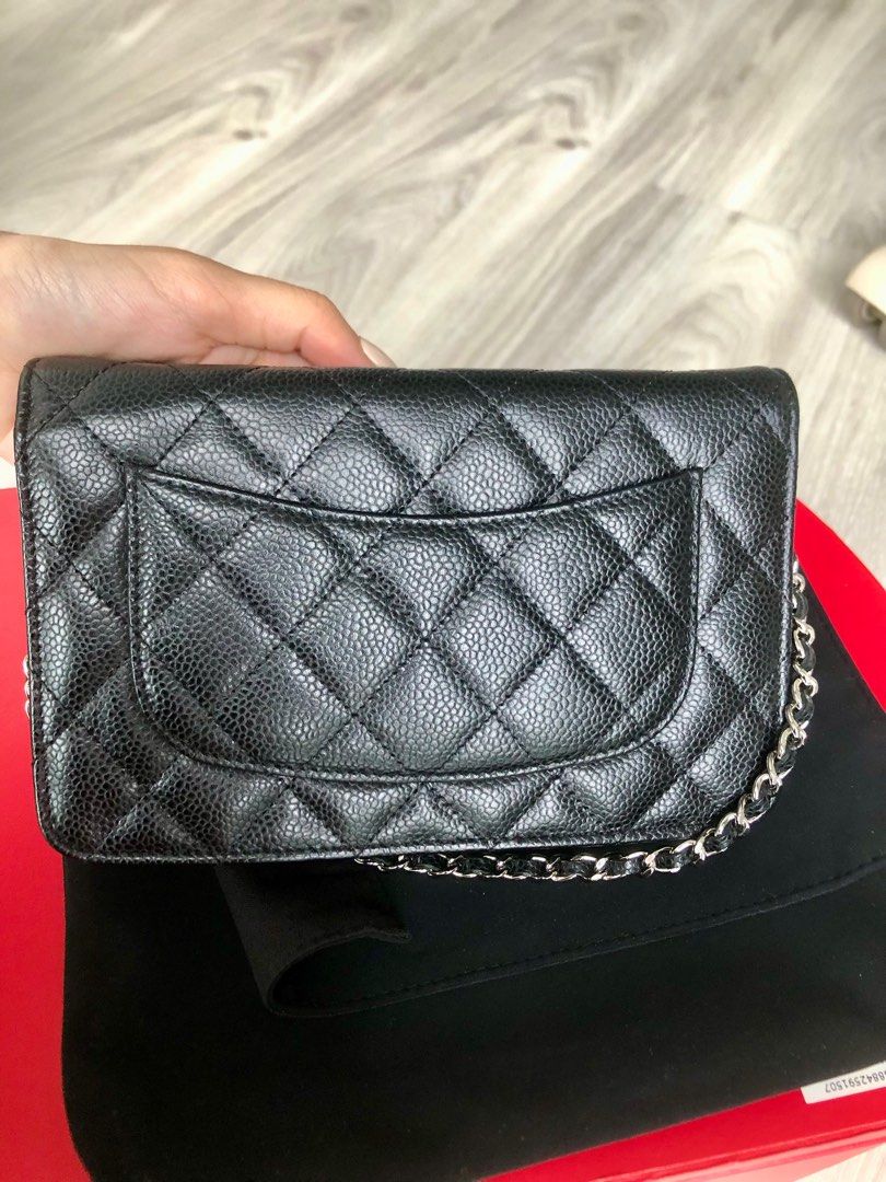 AUTHENTIC Chanel wallet on chain WOC incl. Receipt
