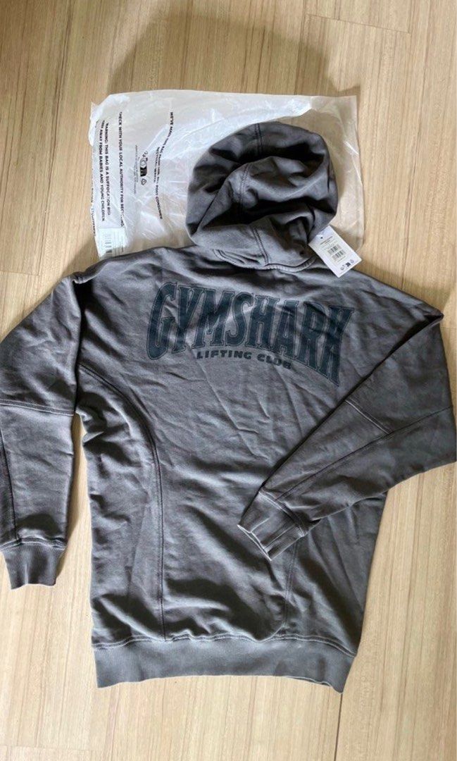 Gymshark onyx 3.0 black hoodie shirt, Men's Fashion, Activewear on Carousell