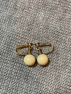 Authentic Ivory Earrings
