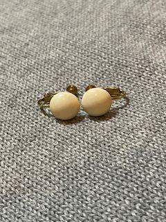 Authentic Ivory Earrings