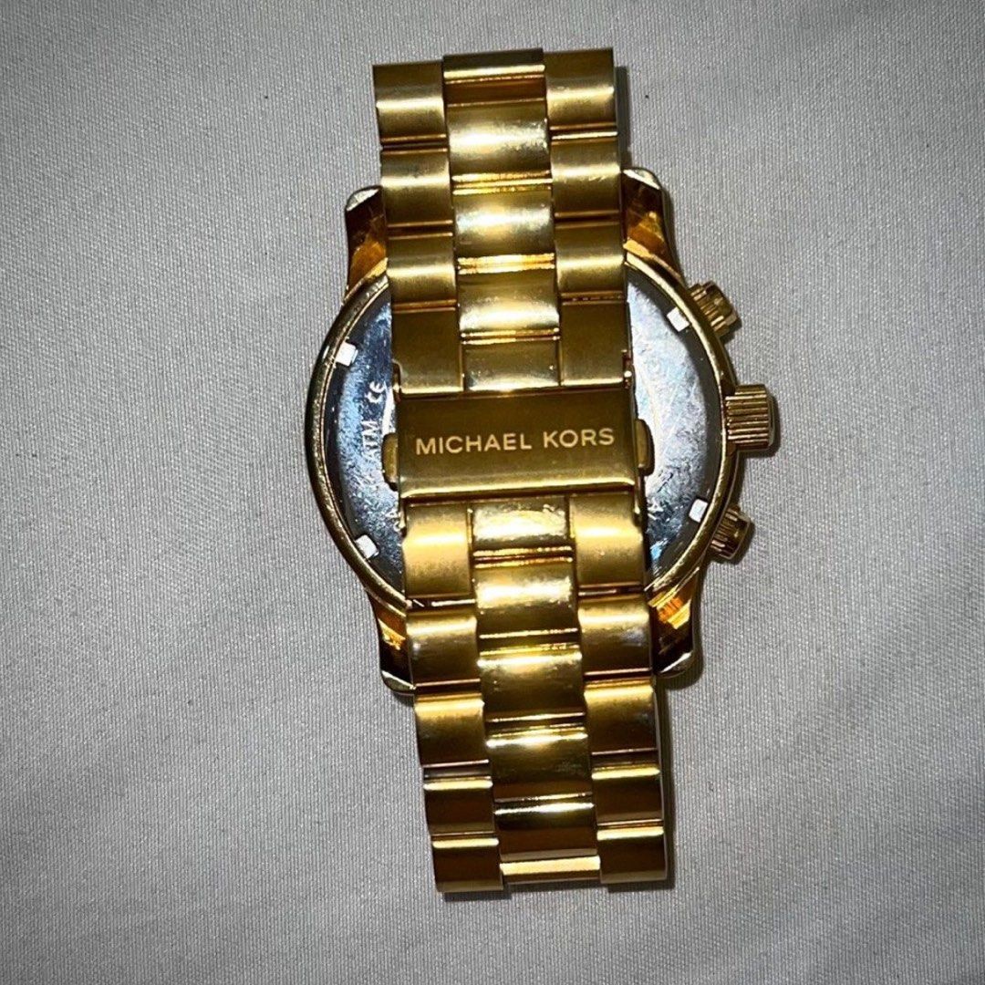Authentic Michael Kors Watch MK 8315 Women Gold Women s Fashion Watches Accessories Watches on Carousell