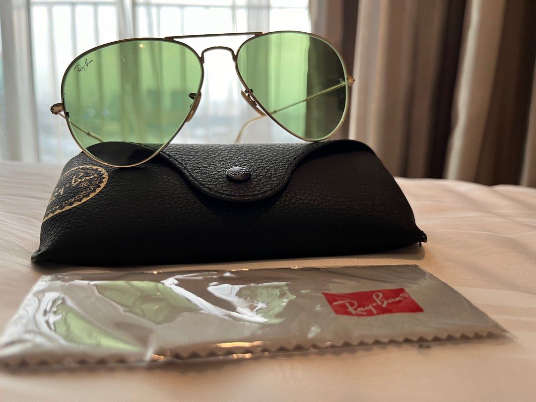 Authentic Ray Ban Aviator Large Metal Special Series Men s