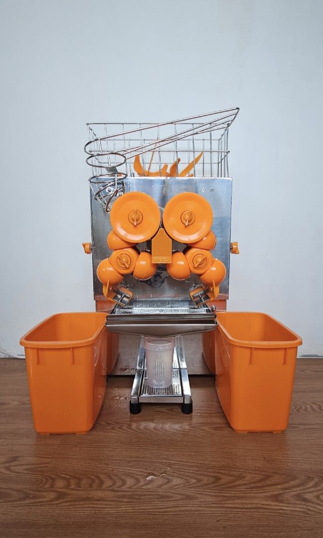 Automatic Juice Press Machine Rental Orange Juice Juicer Apple