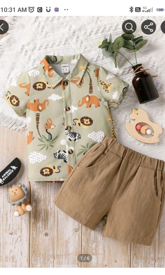 Baby boy safari outlet outfit