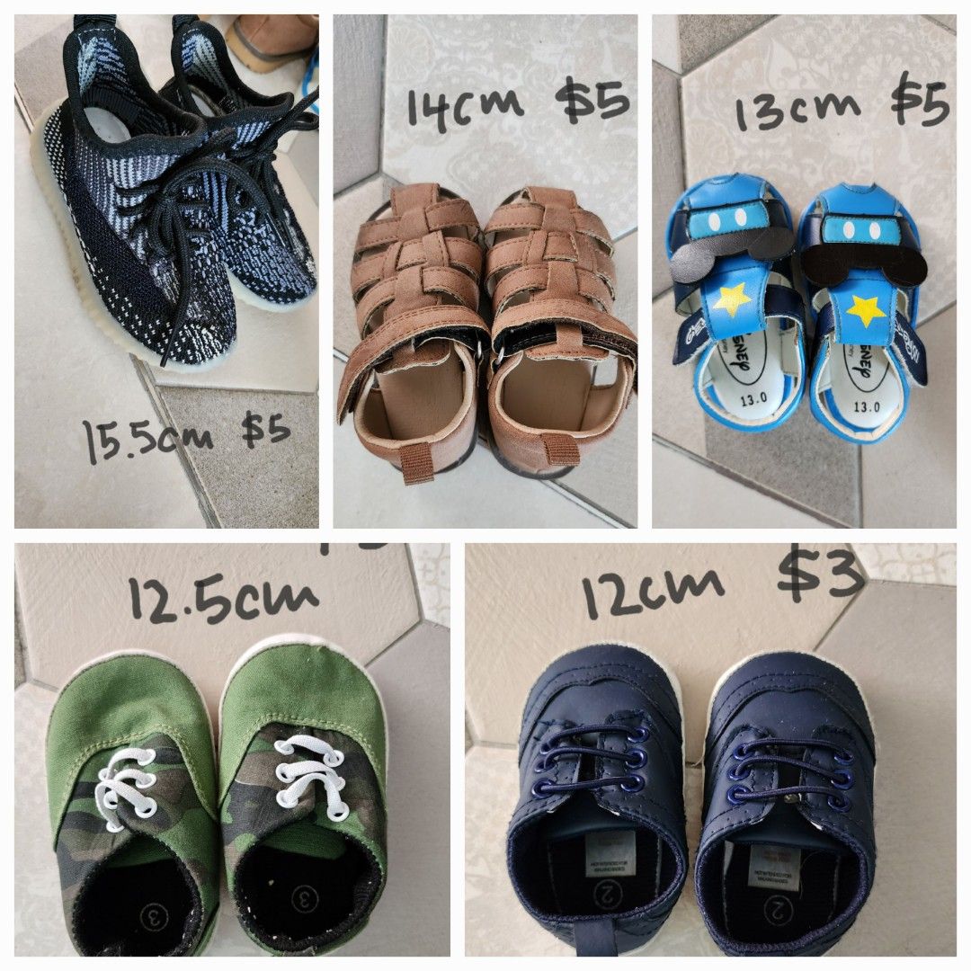 Infant boy shoes size 5 on sale