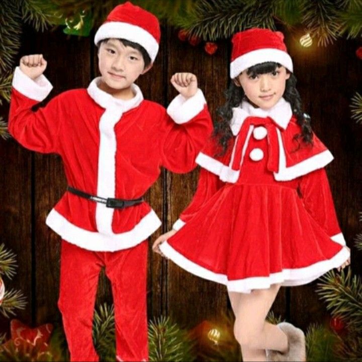 Baby Girl Christmas Santa Dress, Baby Girl Red Christmas Dress 291623 -  Zuli Kids Clothing