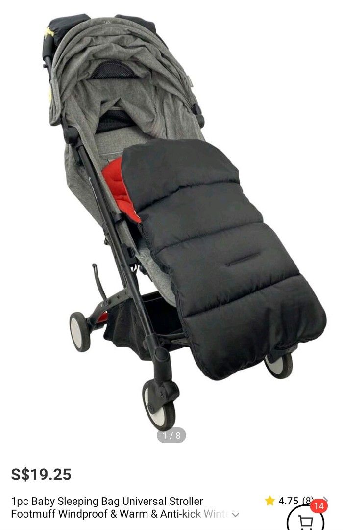 Baby Sleeping Bag Universal Stroller Footmuff Windproof Warm Anti kick Winter Sleep Sack