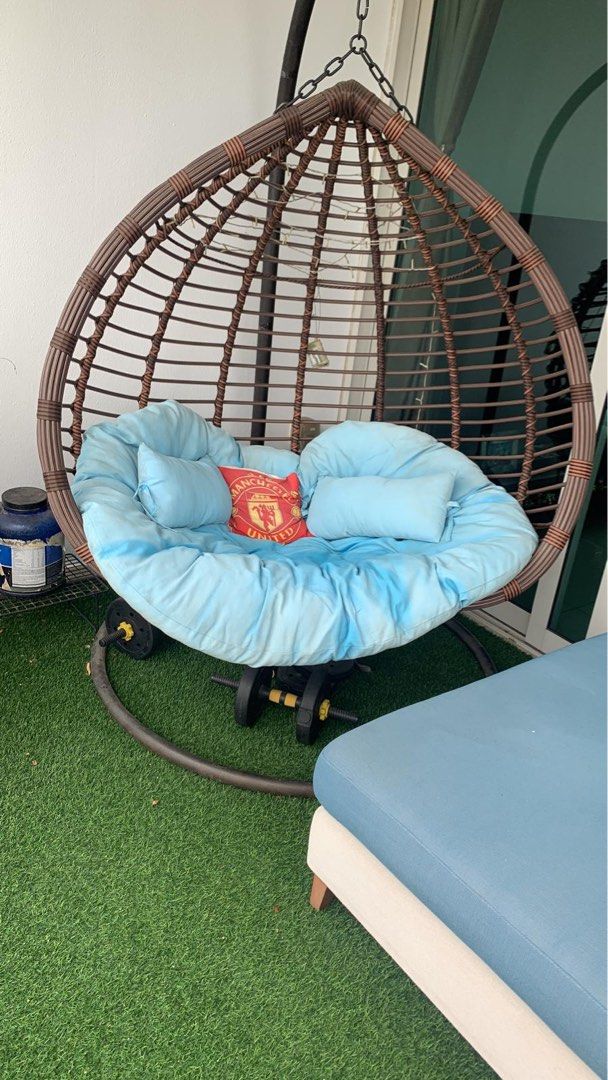 Ombre on sale hanging chair