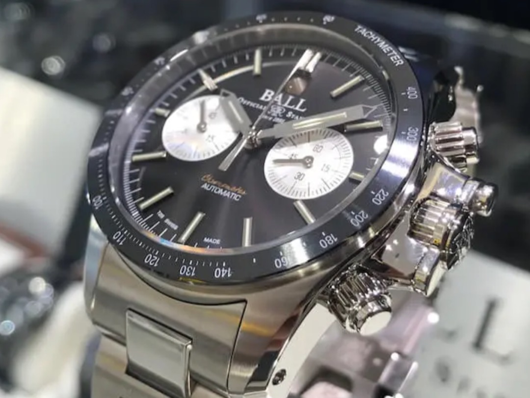 Ball hydrocarbon racer new arrivals chronograph