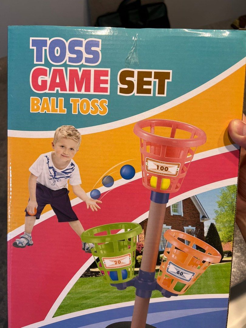 Toy - Ball Toss Toddler Ball Game Outdoor Ball Game, Toys ...