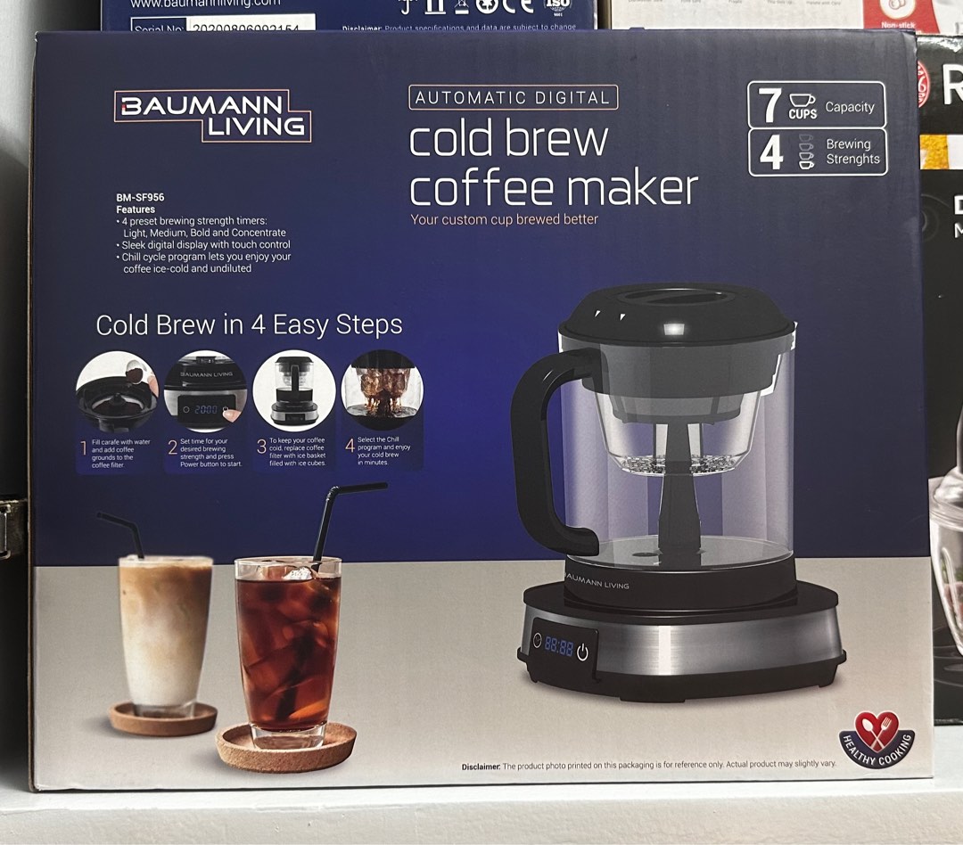 Ambiano cold brew coffee maker clearance
