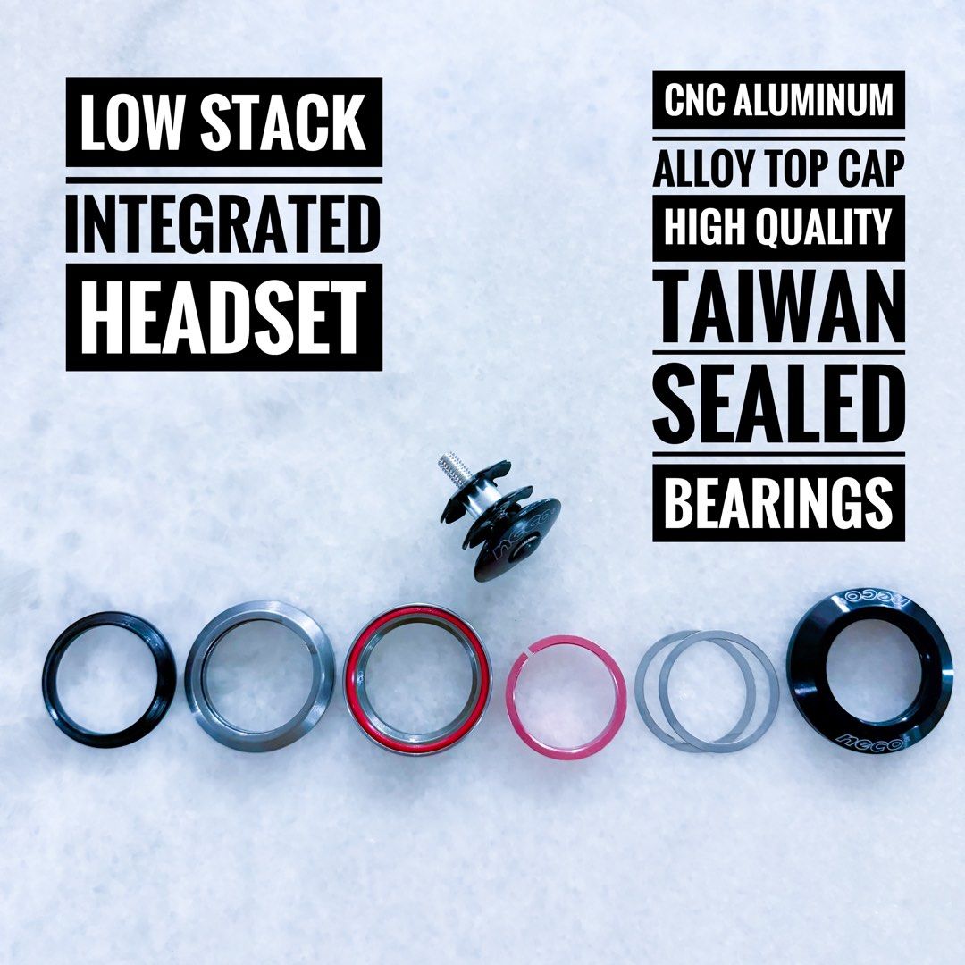 Integrated headset mtb top