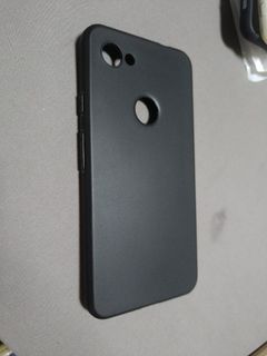 Bnew Google Pixel 3aXL matte black tpu from facing speaker slit