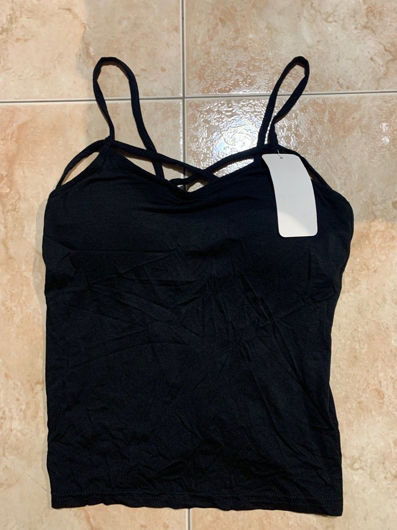 Criss cross on sale spaghetti strap top