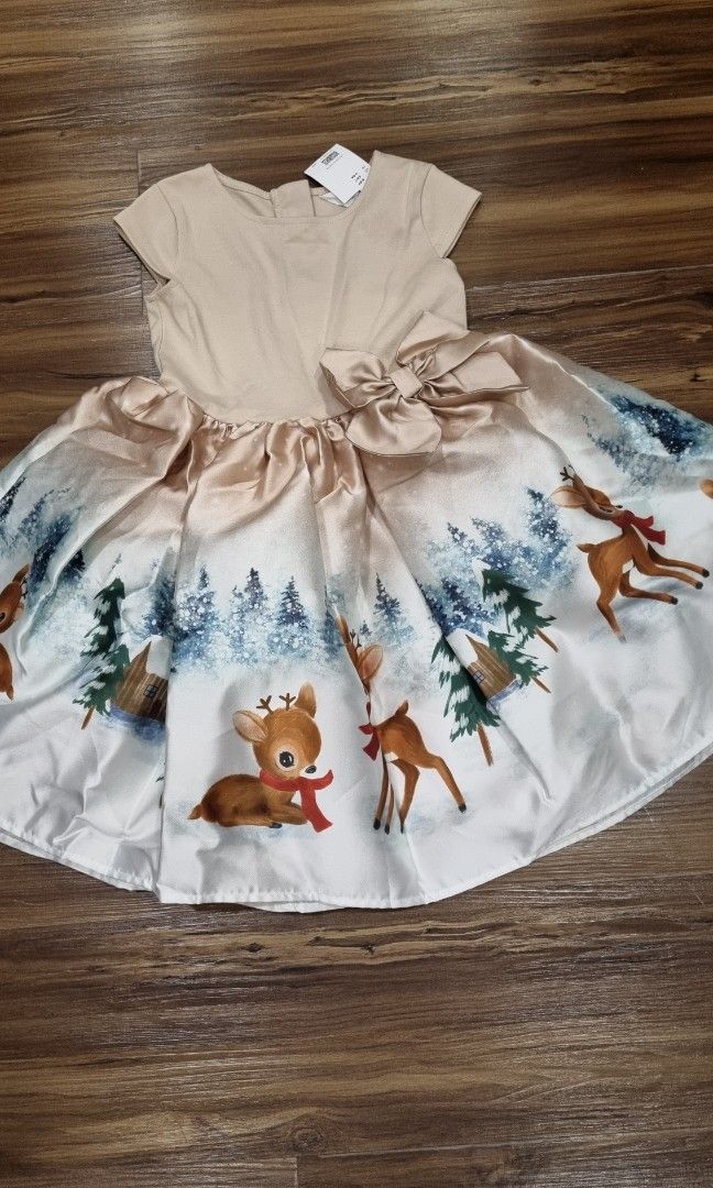 h&m girls christmas dress Kids Hm Kids' Christmas Outfits Gifts Girls' Boys' Clothes GB H&M GB Dimensions:4 x 5 Inch Celebrate the season in 50s dress Hyacinth House Blue Embroidered H&m kids