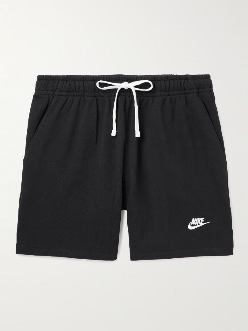 Men cotton nike top shorts