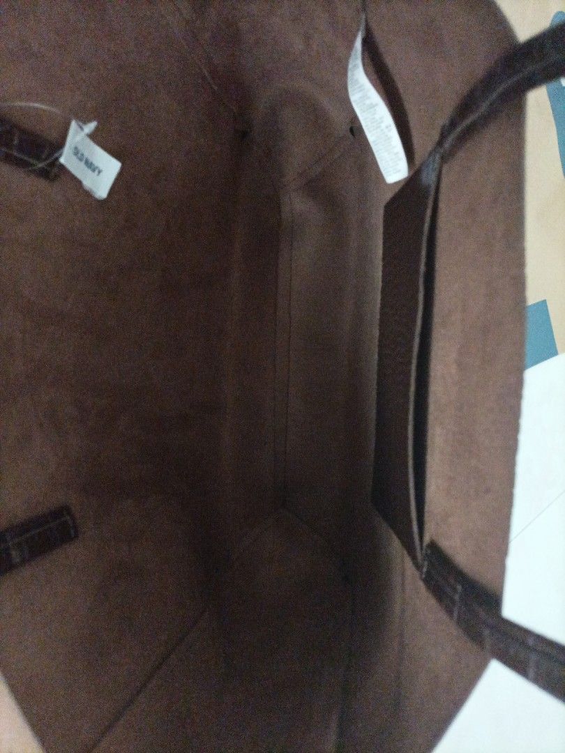 Old navy deals faux leather tote