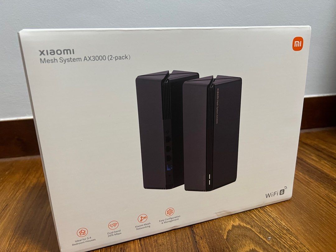 Brand new Xiaomi Ax3000 Router (Single unit), Computers & Tech, Parts &  Accessories, Networking on Carousell