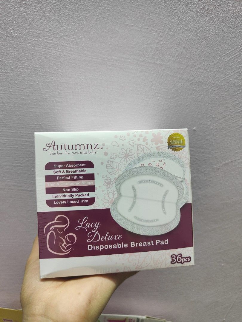 Autumnz Lacy Deluxe Disposable Breastpads Breastpad Breast Pad Pads (36  Pcs)