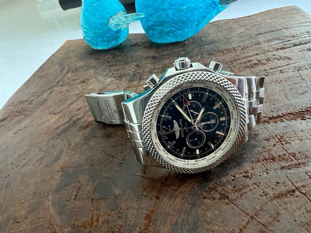 Mens breitling bentley watch on sale
