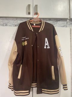 Brown Varsity jacket
