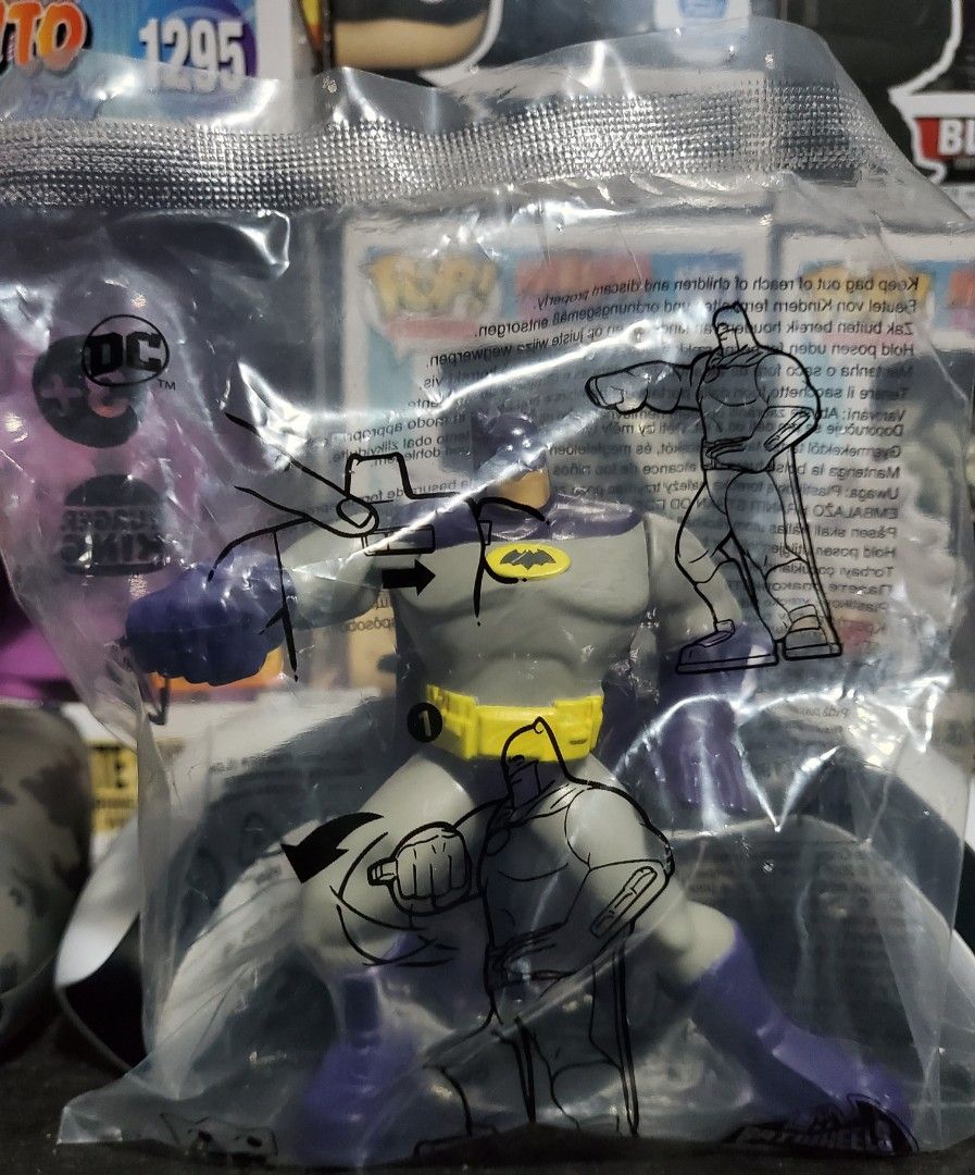 Burger king batman toys discount