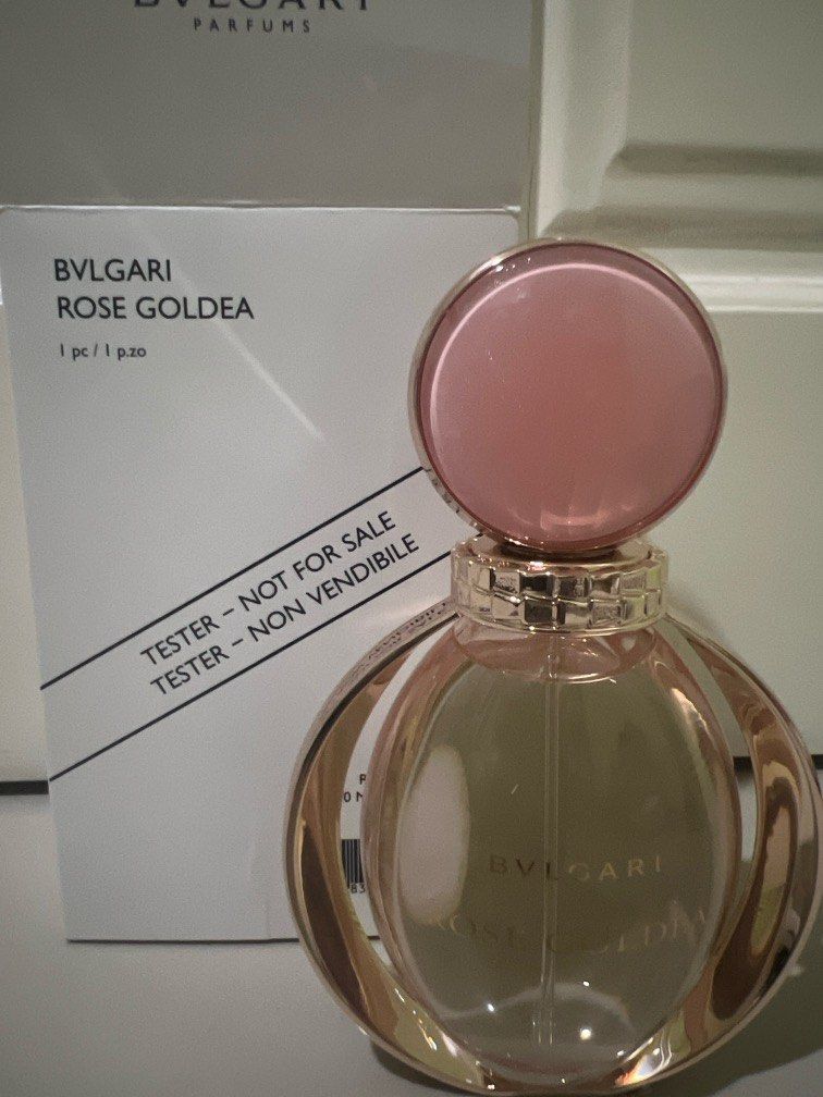 Bvlgari Rose Goldea (Category: Fragrance & Deodorants) located in Davao. Submitted by itsBC (Listing ID 1273261075, Image 1). Description: Authentic Rose Goldea Tester 90ml rfs: Downsizing my perfume collection .