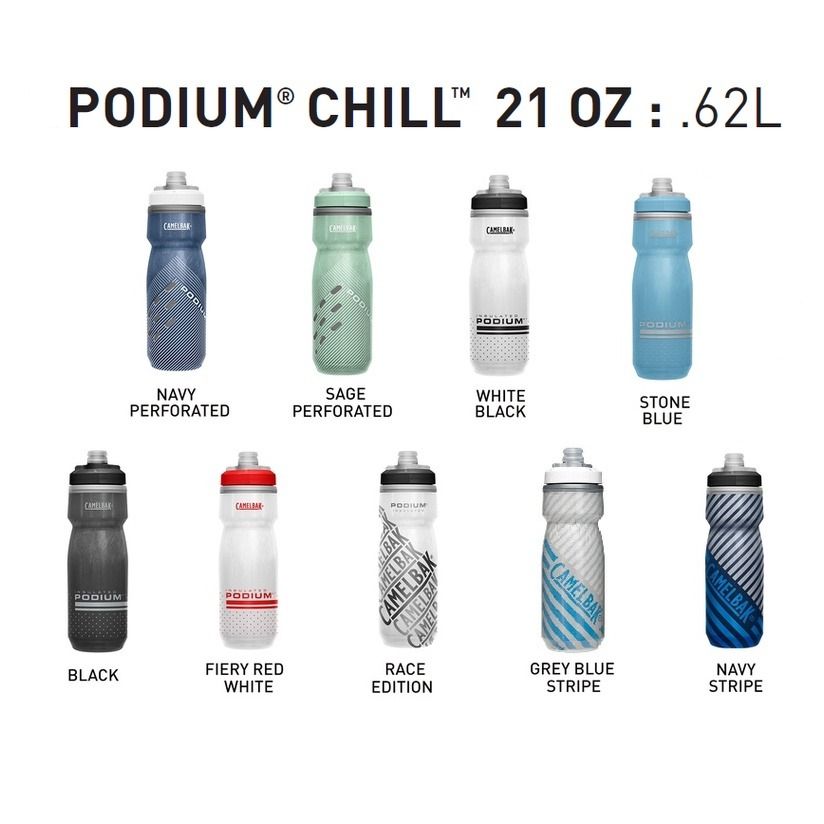 CamelBak Podium Ice 21oz Bottle - Fiery Red