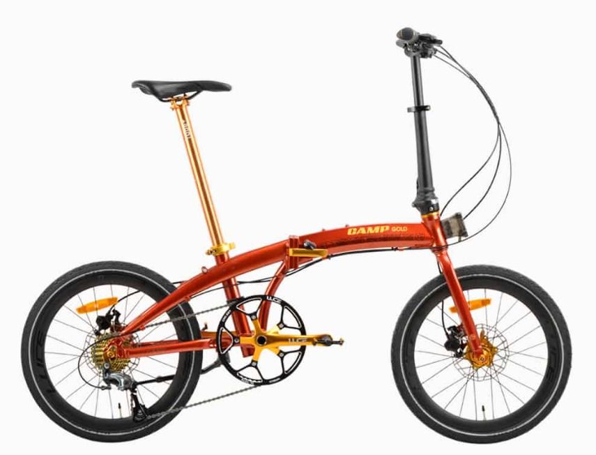 Camp folding bike top