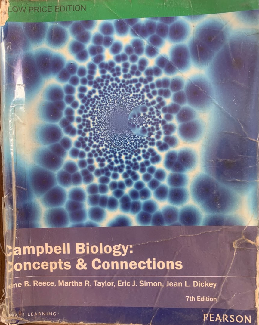 CAMPBELL BIOLOGY Concepts And Connections 7th Edition Hobbies Toys Campbell biology concepts and connections 7th edition hobbies toys