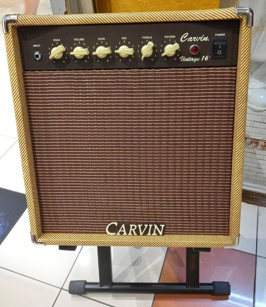 Carvin Vintage 16 Tube Guitar Amplifier W Stand