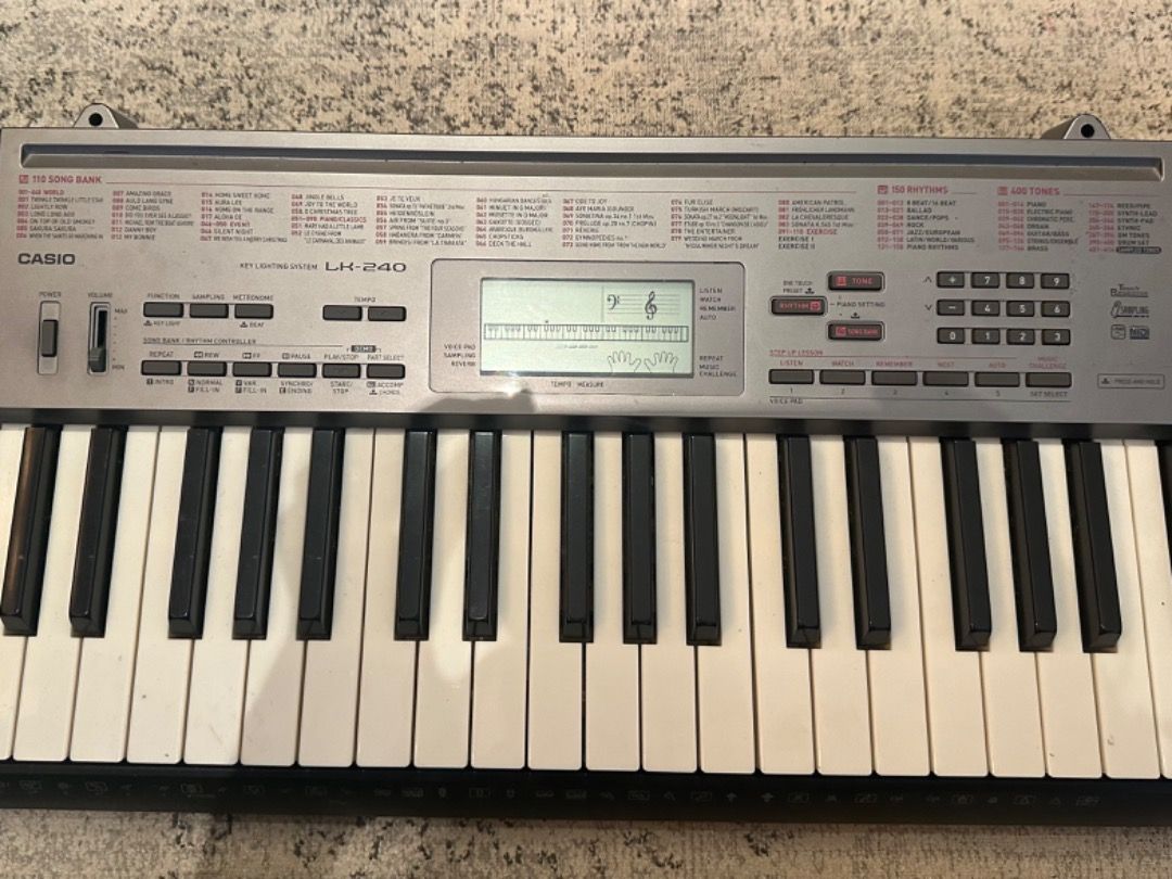 Casio best sale lk 240