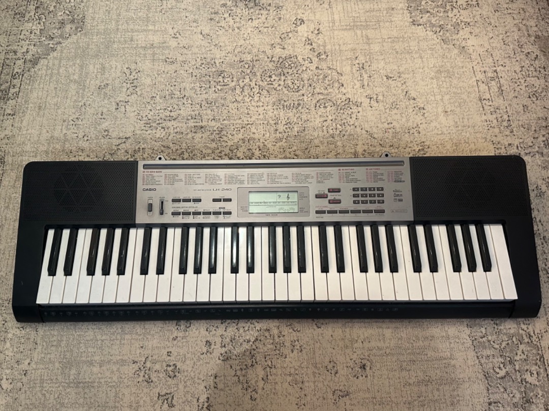Casio LK 240 Keyboard Hobbies Toys Music Media Musical